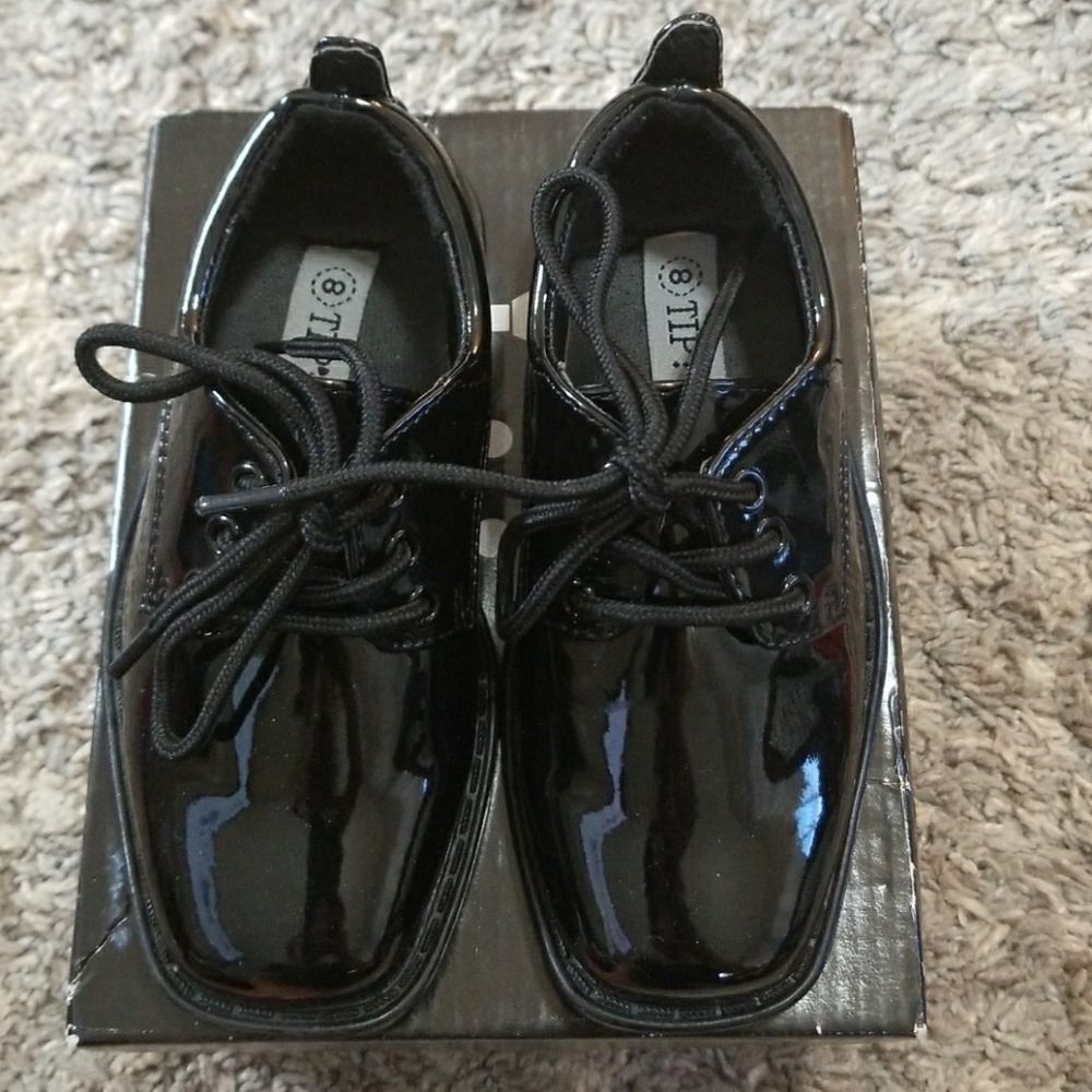 Tip top boys dress shoes